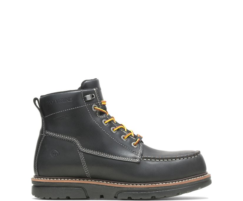 Bottes de Travail Wolverine I-90 DuraShocks Moc-Toe CarbonMAX 6" Homme - Noir (WVA385609)